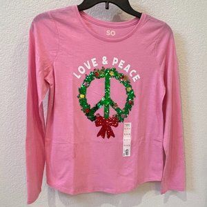 Girls 14-16 SO® Long Sleeve Cozy Tee